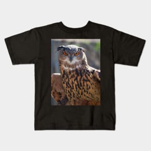 Eagle Owl Kids T-Shirt